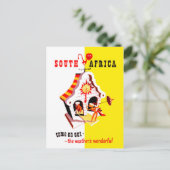 Zuid-Afrika, prachtige weerwijzer, Briefkaart (Staand voorkant)