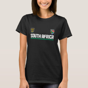 Zuid-Afrika Pride Zuid-Afrikaanse vlag Afrikaanse T-shirt