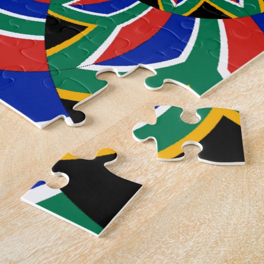 Zuid-Afrika Puzzle Legpuzzel (Zijkant)