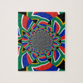 Zuid-Afrika Puzzle Legpuzzel (Verticaal)