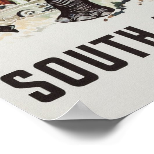 Zuid-Afrika reisposter (2) Poster (Hoek)