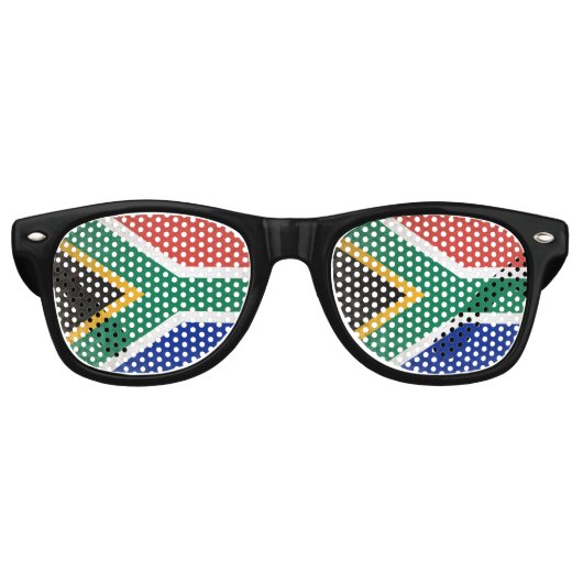 Zuid-Afrika Retro Zonnebril (Voorkant)