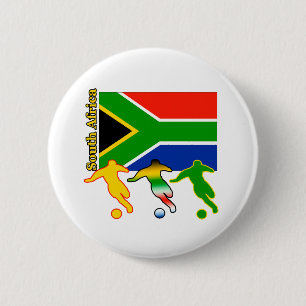 Zuid-Afrika Ronde Button 5,7 Cm