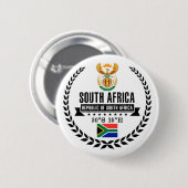 Zuid-Afrika Ronde Button 5,7 Cm (Voorkant /achterkant)