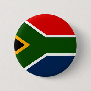 Zuid-Afrika Ronde Button 5,7 Cm