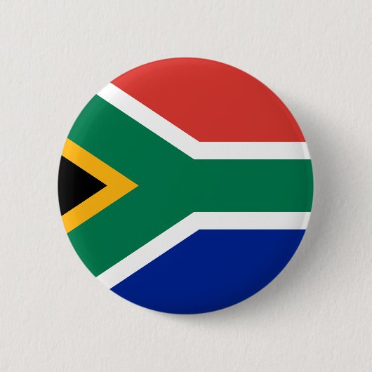 Zuid-Afrika Ronde Button 5,7 Cm (Voorkant)