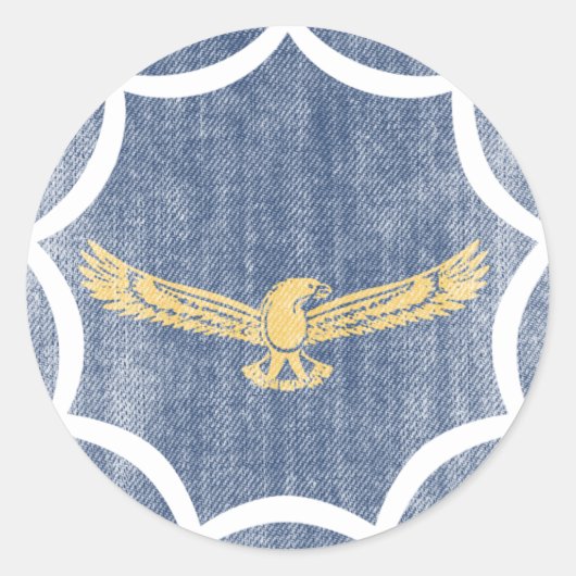 ZUID-AFRIKA RONDE STICKER (Voorkant)