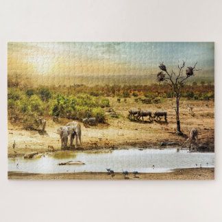 Zuid-Afrika Safari Fantasy Land Legpuzzel