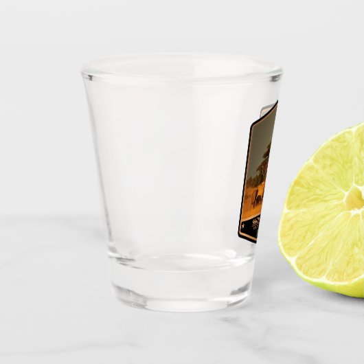 Zuid-Afrika Shot Glas (Links)