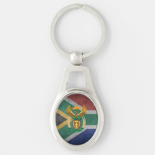 Zuid-Afrika Sleutelhanger (Voorkant)
