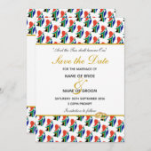 ZUID-AFRIKA Speciale Evenement Trouwfeest Save The Date (Voorkant / Achterkant)