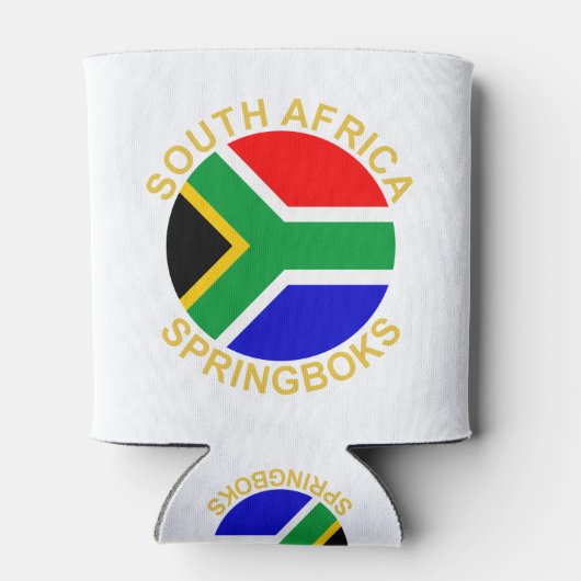 Zuid-Afrika Springboks Blikjeskoeler (Achterkant)