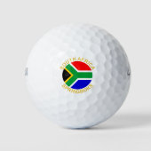 Zuid-Afrika Springboks Golfballen (Voorkant)