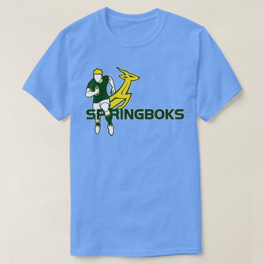 Zuid-Afrika Springboks Rugby-eam T-shirt (Design voorkant)