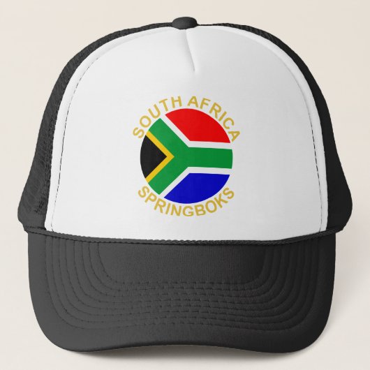 Zuid-Afrika Springboks Trucker Pet (Voorkant)