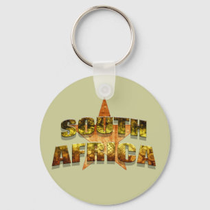 Zuid-Afrika Star-T - shirts en Zuid-Afrikaanse Sta Sleutelhanger