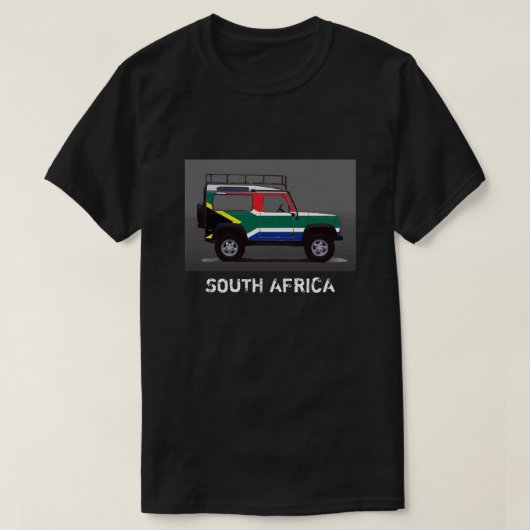 ZUID-AFRIKA T-SHIRT (Design voorkant)