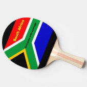 Zuid-Afrika Tafeltennisbatje (Zijkant)