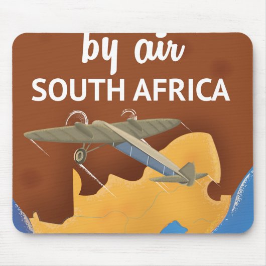 Zuid-Afrika vintage reisposter Muismat (Voorkant)
