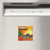 Zuid-Afrika Vintage-reistoerisme Magneet (Insitu (Vaatwasser))