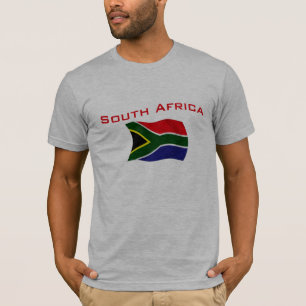 Zuid-Afrika vlag 2 T-shirt