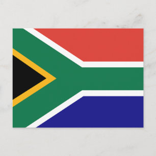 Zuid-Afrika Vlag Briefkaart