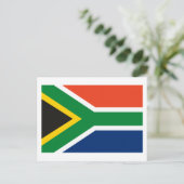 Zuid-Afrika Vlag Briefkaart (Staand voorkant)