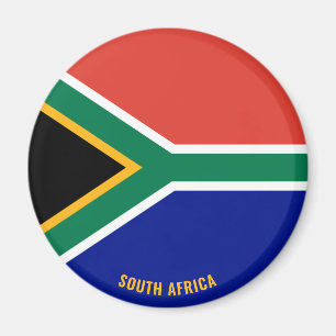 Zuid-Afrika Vlag charmerend patriottisch Magneet