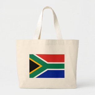 Zuid-Afrika Vlag Grote Tote Bag