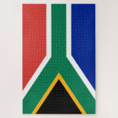 Zuid-Afrika Vlag Legpuzzel (Verticaal)