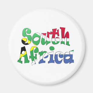 Zuid-Afrika Vlag Magnet Magneet