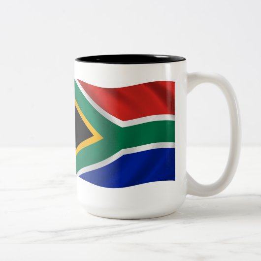 Zuid-Afrika Vlag Mok (Rechts)