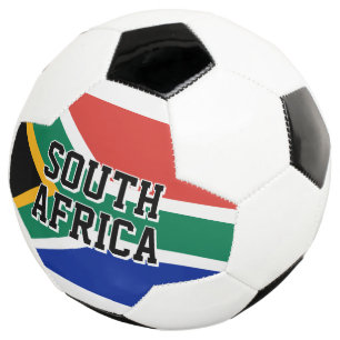 Zuid-Afrika vlag op maat gemaakte voetbal voor tea
