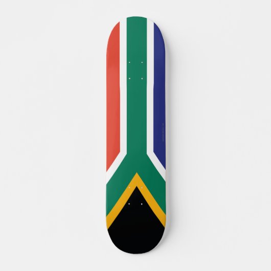 Zuid-Afrika vlag Skateboard (Voorkant)