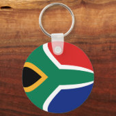 Zuid-Afrika Vlag Sleutelhanger (Voorkant)