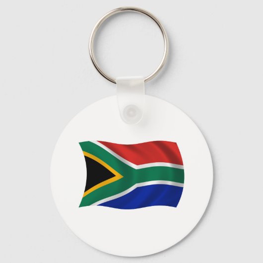Zuid-Afrika Vlag Sleutelhanger (Voorkant)