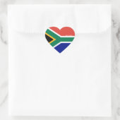 Zuid-Afrika Vlag Splendid Patriotic Hart Sticker (Tas)