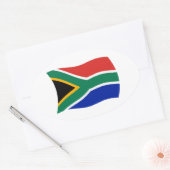 Zuid-Afrika Vlag Sticker (Envelop)