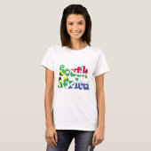 Zuid-Afrika Vlag T-shirt (Voorkant volledig)