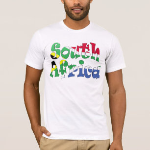 Zuid-Afrika Vlag T-shirt