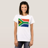 Zuid-Afrika Vlag T-shirt (Voorkant volledig)