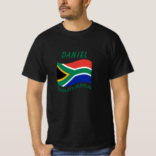 Zuid-Afrika Vlag T-Shirt