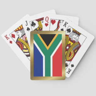 Zuid-Afrika - Vlaggenspeelkaarten Pokerkaarten