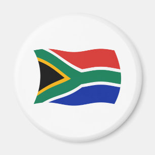 Zuid-Afrika Vlagmagneet Magneet