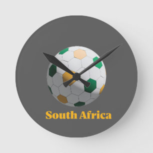 Zuid-Afrika Voetbal Ronde Klok