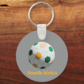 Zuid-Afrika Voetbal Sleutelhanger (Achterkant)