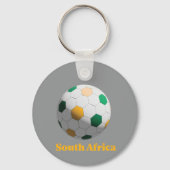 Zuid-Afrika Voetbal Sleutelhanger (Achterkant)