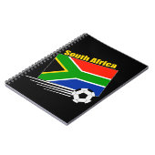 Zuid-Afrika Voetbalteam Notitieboek (Linkerzijde)