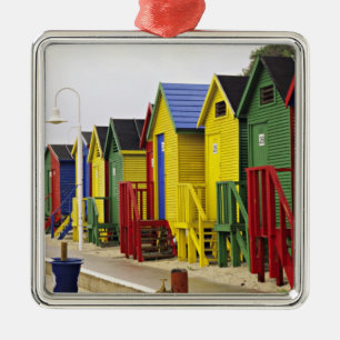 Zuid-Afrika, Western Kaapje, St James. Kleurrijk Metalen Ornament