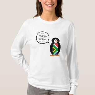 Zuid-Afrika Wilde Natuur Pinguïn Persoonlijk Cadea T-shirt